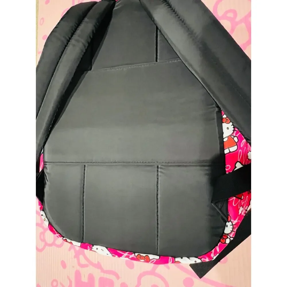 NWT❤️Hello Kitty large pink logo Backpack